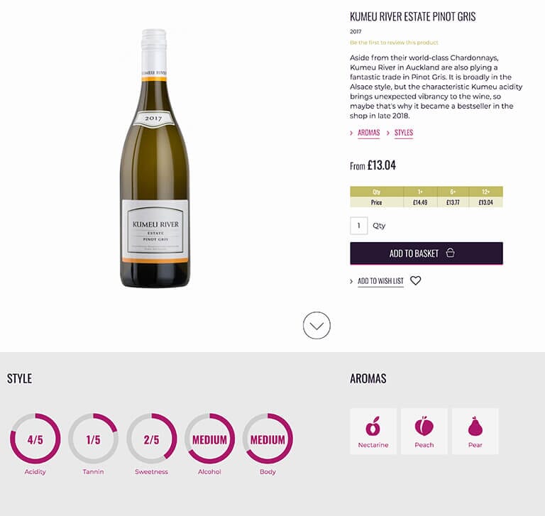 Tivoli Wines Magento 2