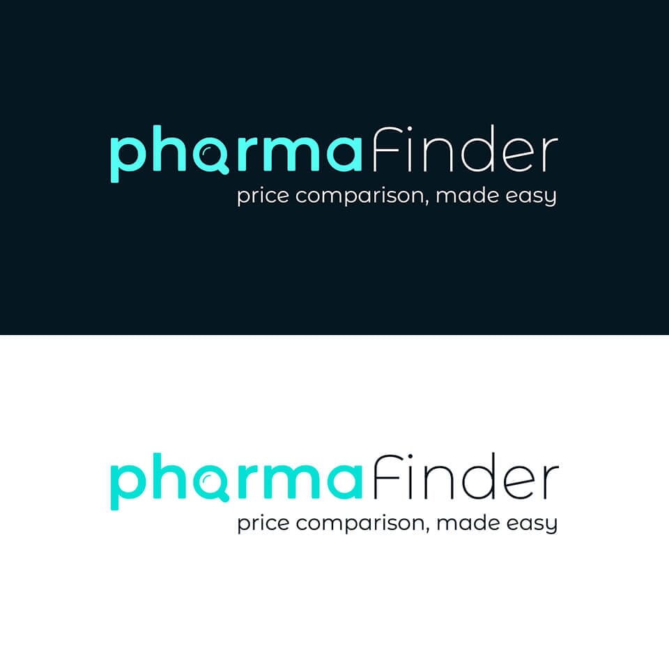 pharmafinder-logo-design